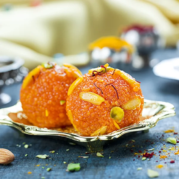 Kesar Motichur Laddu