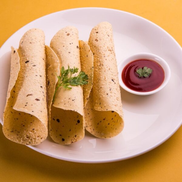 Papad Roasted/ Fried (2PCS)
