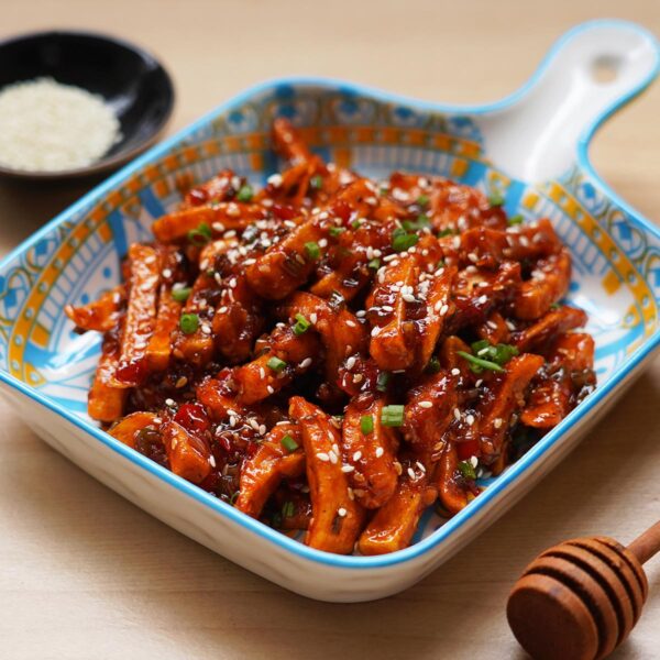 Honey Crispy Potatoes