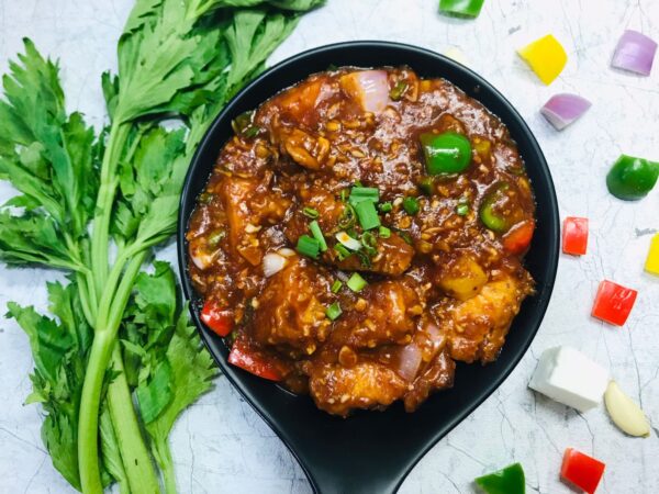 SCHEZWAN PANEER ( GRAVY )