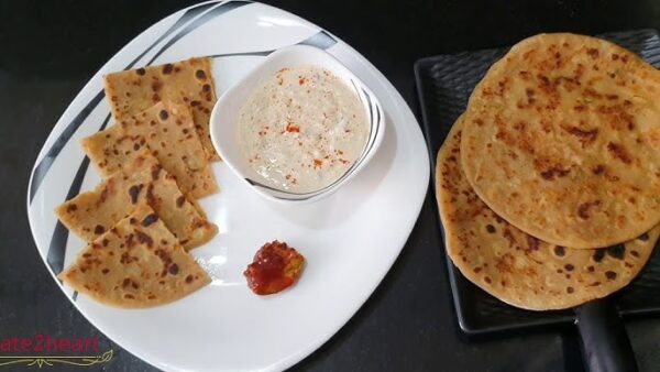 ALOO PARATHA & CURD ( 1PC. )